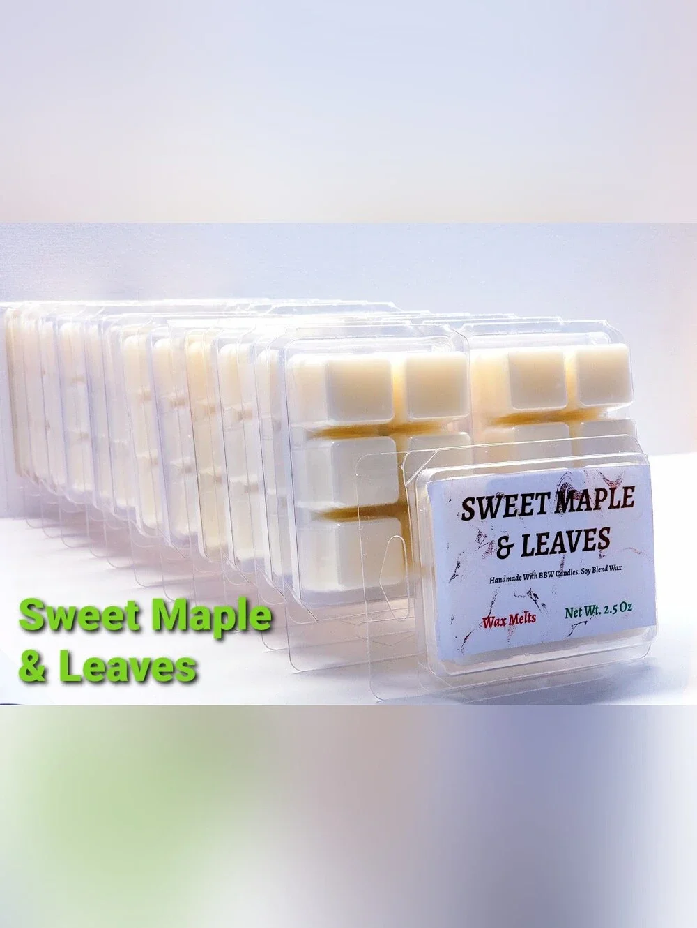 SWEET MAPLE & LEAVES -Bath & Body Works Candle Wax Melts- $8 per Pack